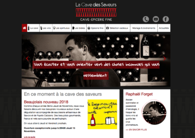 La cave des saveurs : rédaction web